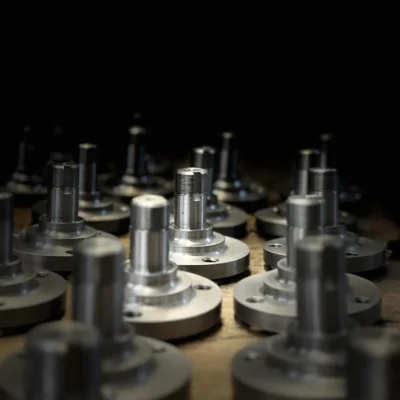 Large batch production of turned shafts